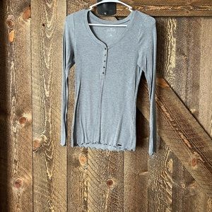 Hollister grey long sleeve